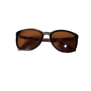 Radley London East on the Hill Sunglasses Black Pink Tortoiseshell Brown Lens